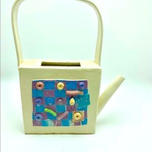 Art Pottery Ceramic Handmade Watering Can